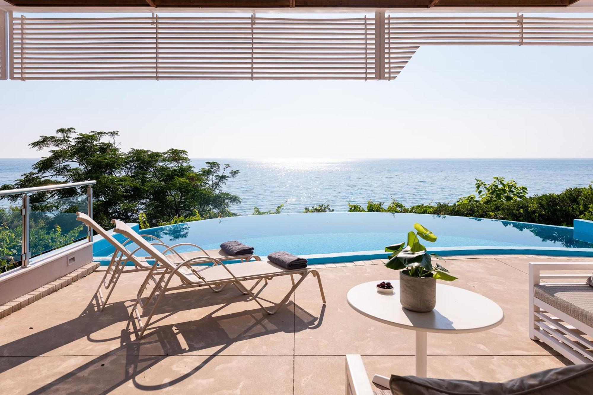 Mare Dei Suites Hotel Ionian Resort Скафідія Екстер'єр фото